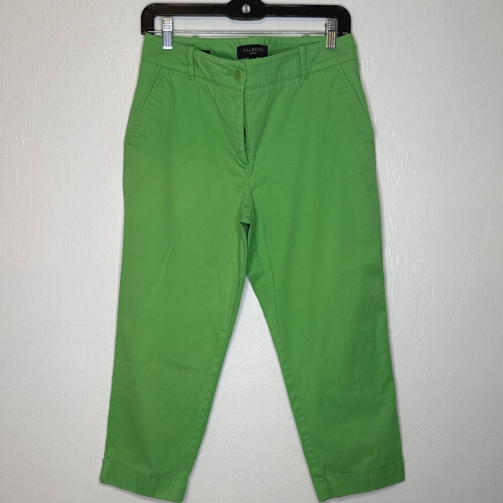 Talbots Bright Green Pants